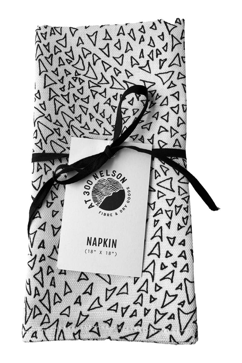Basilone in Albatross - Single Napkin, Alternate, color, Albatross