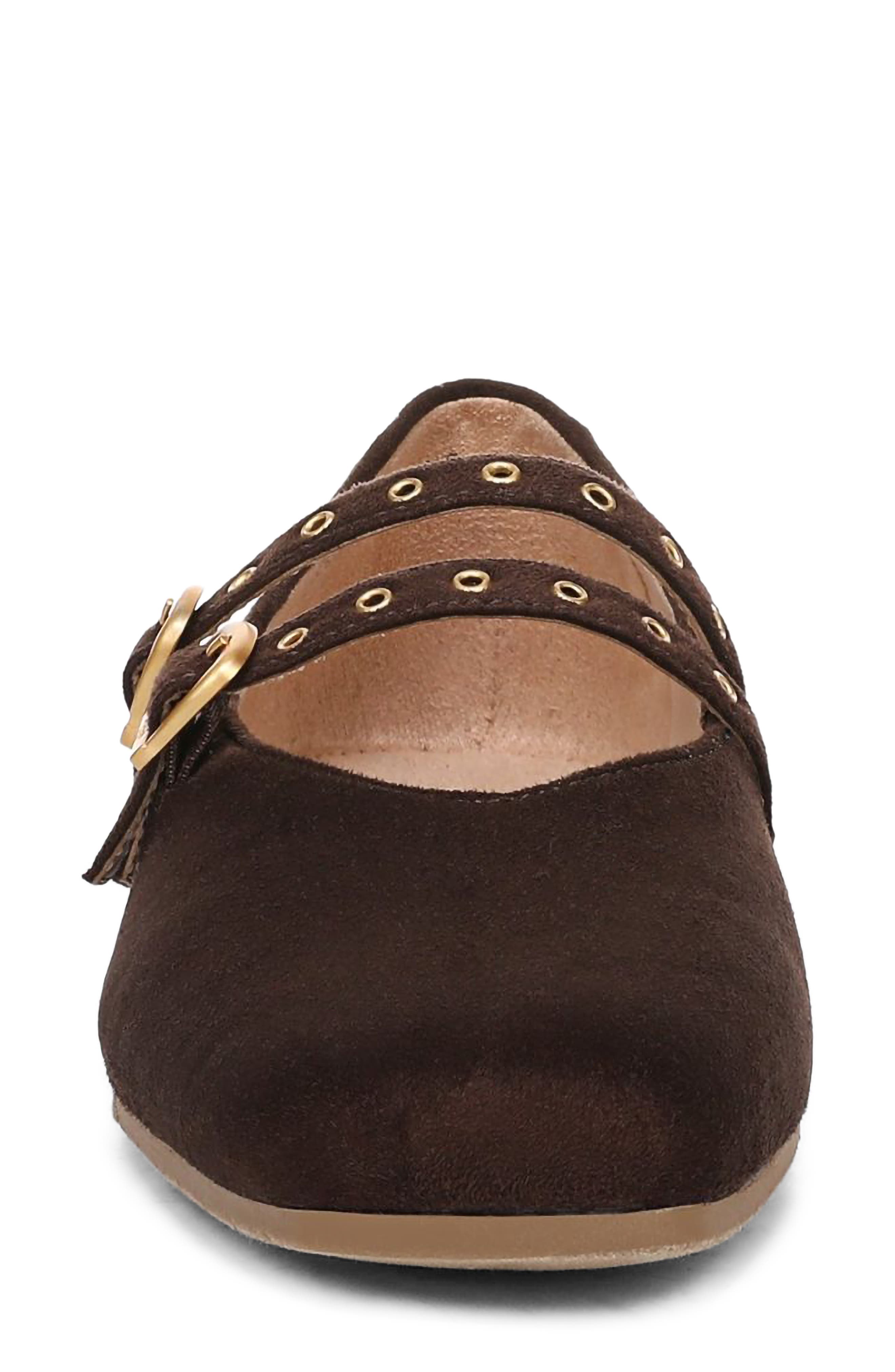 Violet Jane Mary Jane, Alternate, color, DARK UMBER BROWN MICROSUEDE