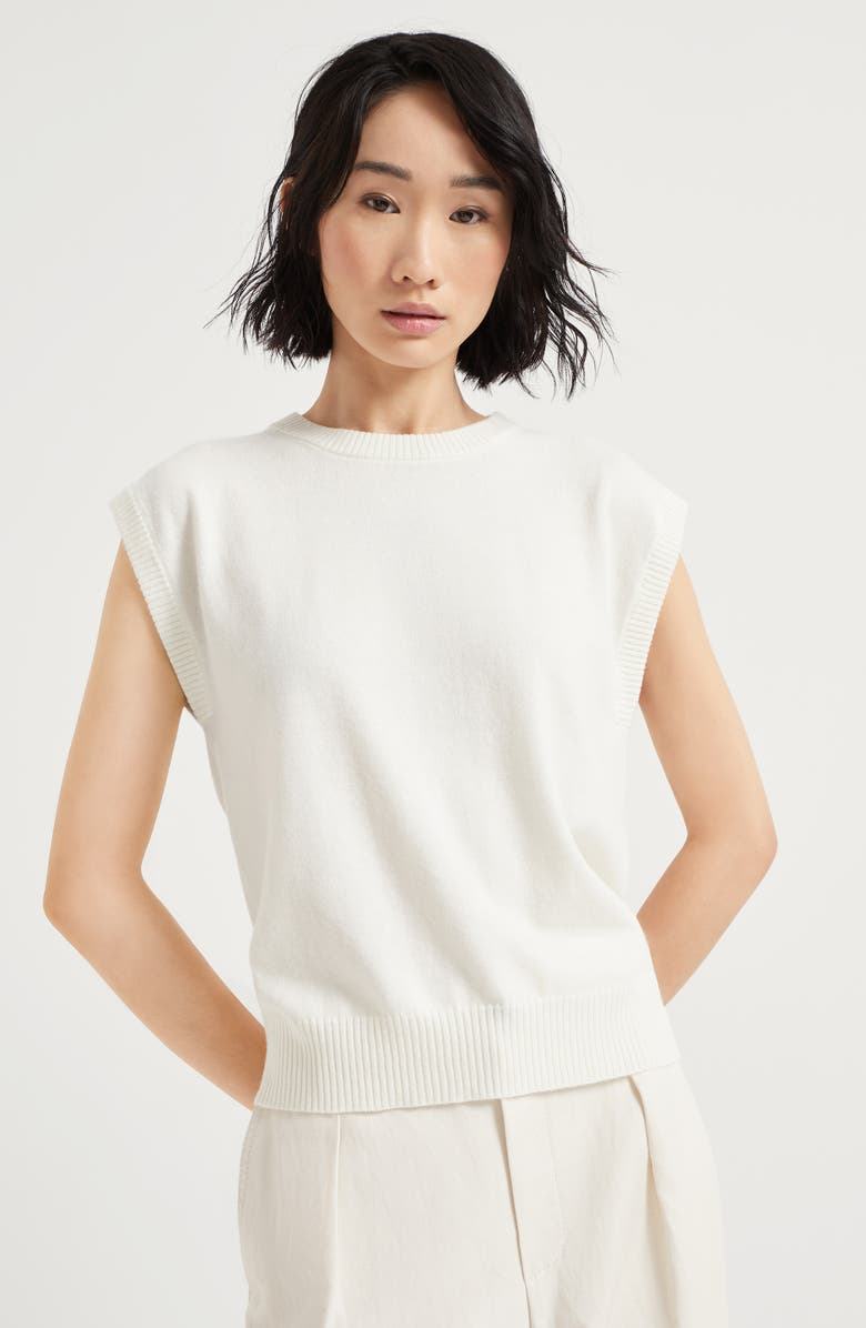 Brunello Cucinelli Vest with monili, Alternate, color,