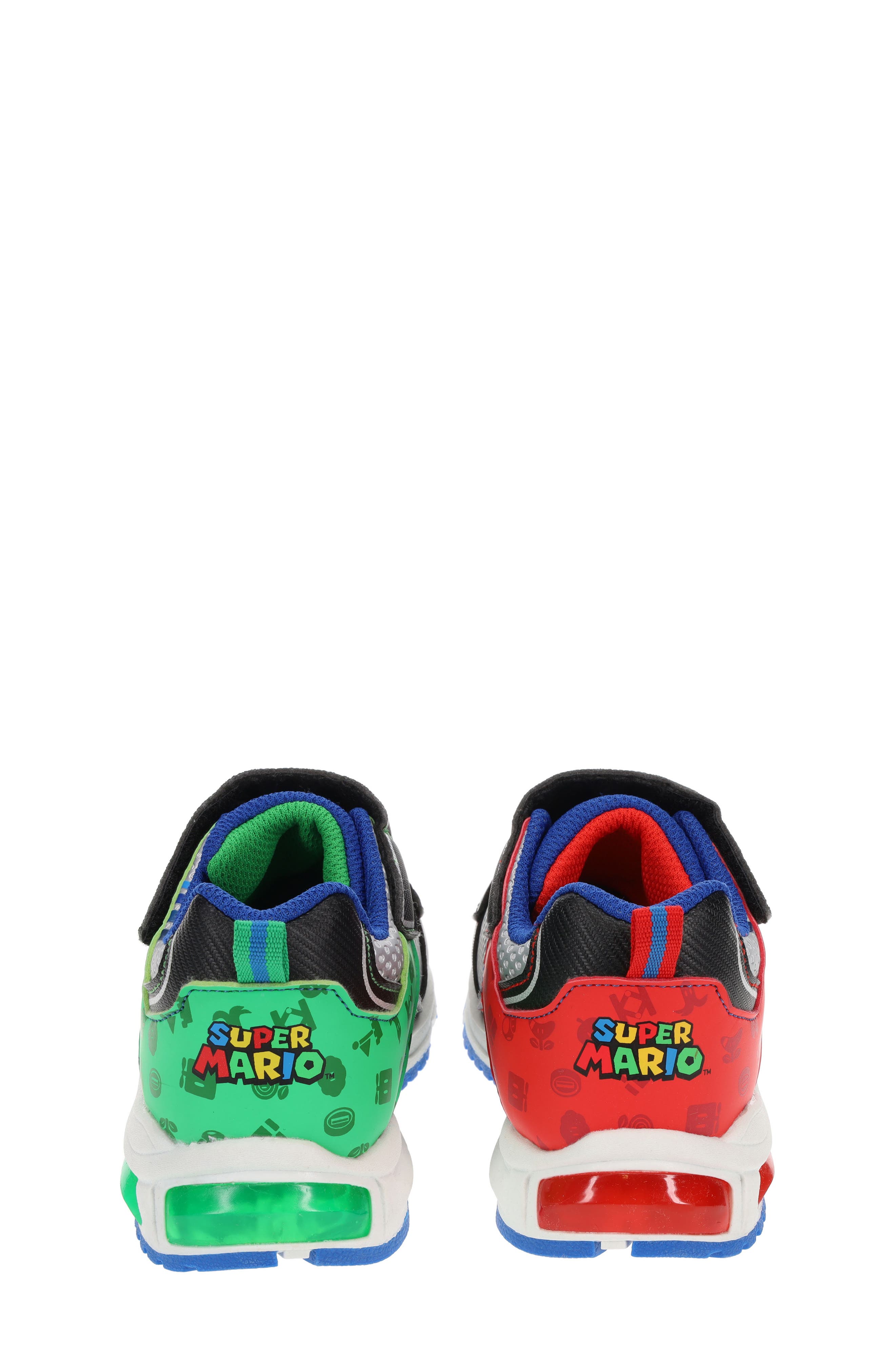 SG Footwear Kids' Light-Up Super Mario Sneaker, Alternate, color, 