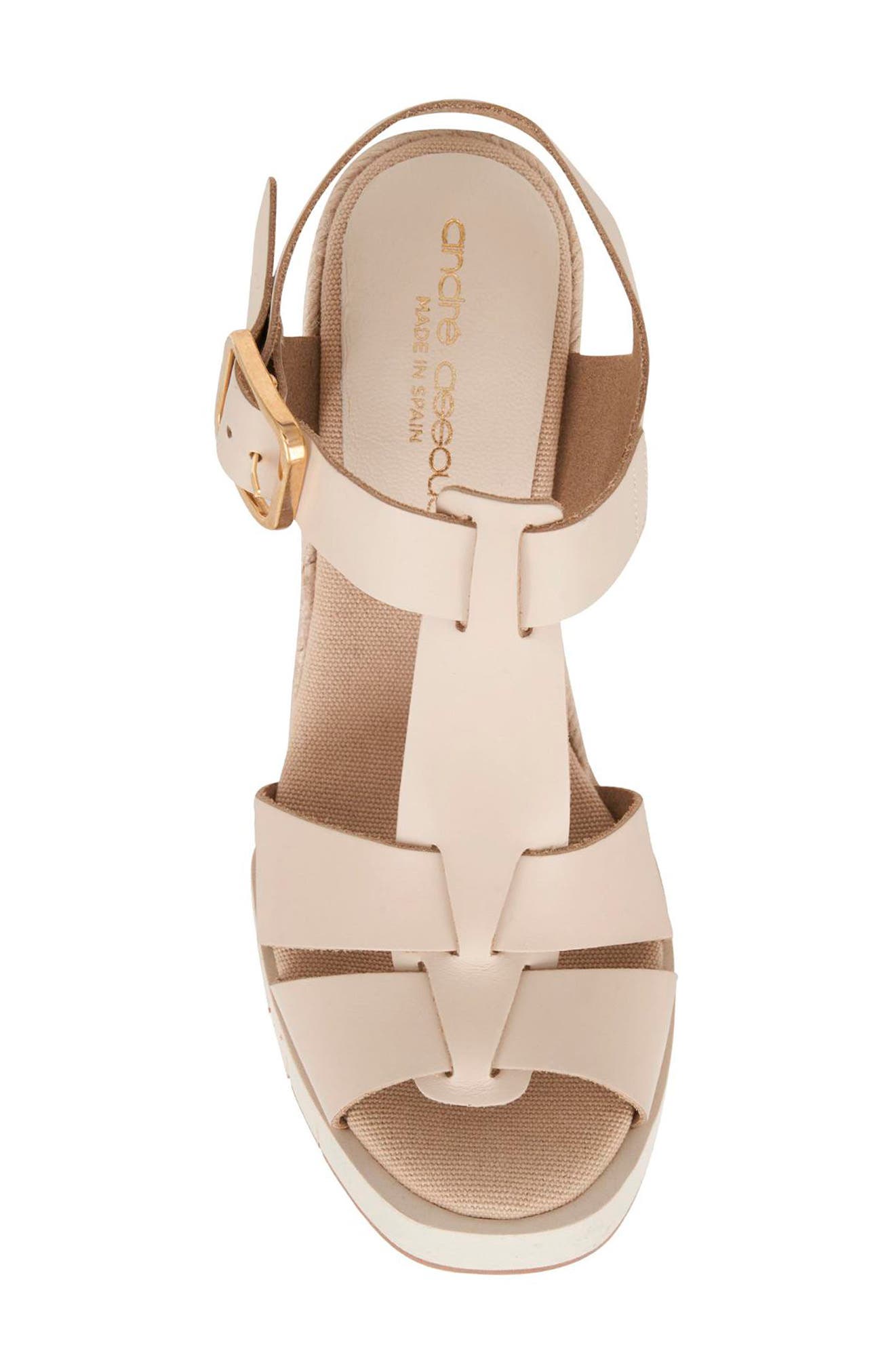 Farami Sole Motion Espadrille Wedge Sandal, Alternate, color, IVORY