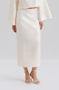 Malina Clarisse Sequin Maxi Skirt