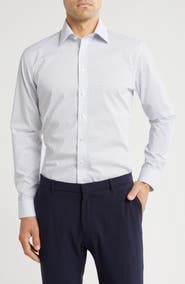 NORDSTROM RACK Trim Fit Button-Up Shirt