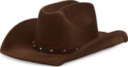 Melrose and Market Studded Trim Cowboy Hat