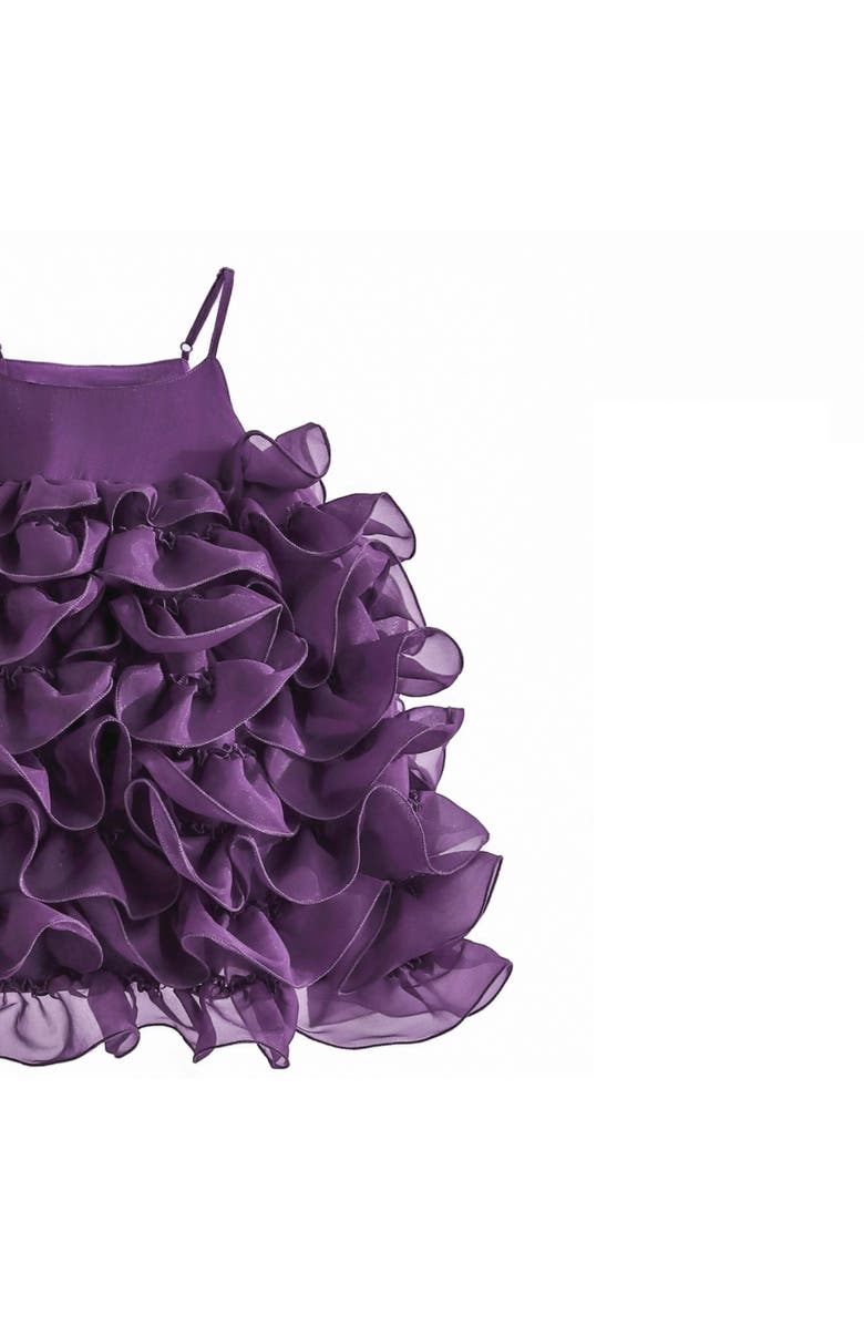 Tulleen Vionara Ruffle Dress, Alternate, color, Purple