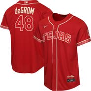 Nike Youth Nike Jacob deGrom Red Texas Rangers 2026 City Connect Stadium Jersey