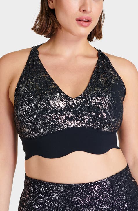 Goddess Contour Plunge Activewear Bra