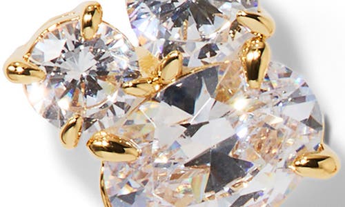 Nadri Stellar Cluster Stud Earrings In Gold