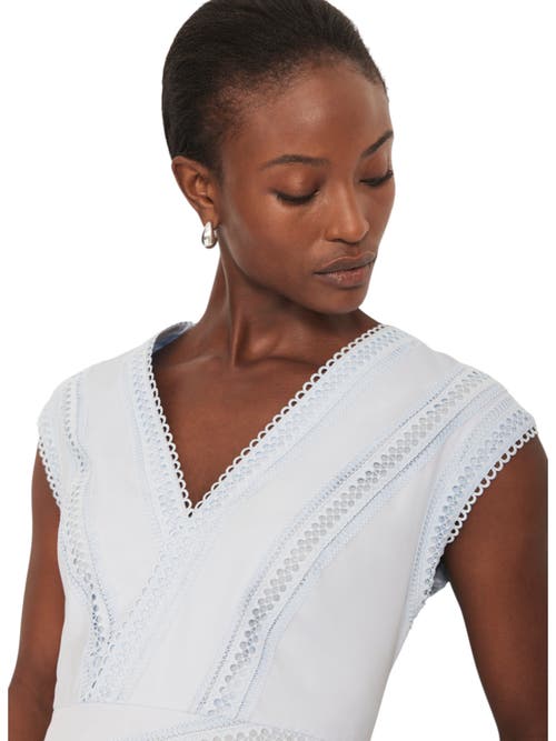 MINT VELVET MINT VELVET TRIM DETAIL EXTREME MIDI DRESS