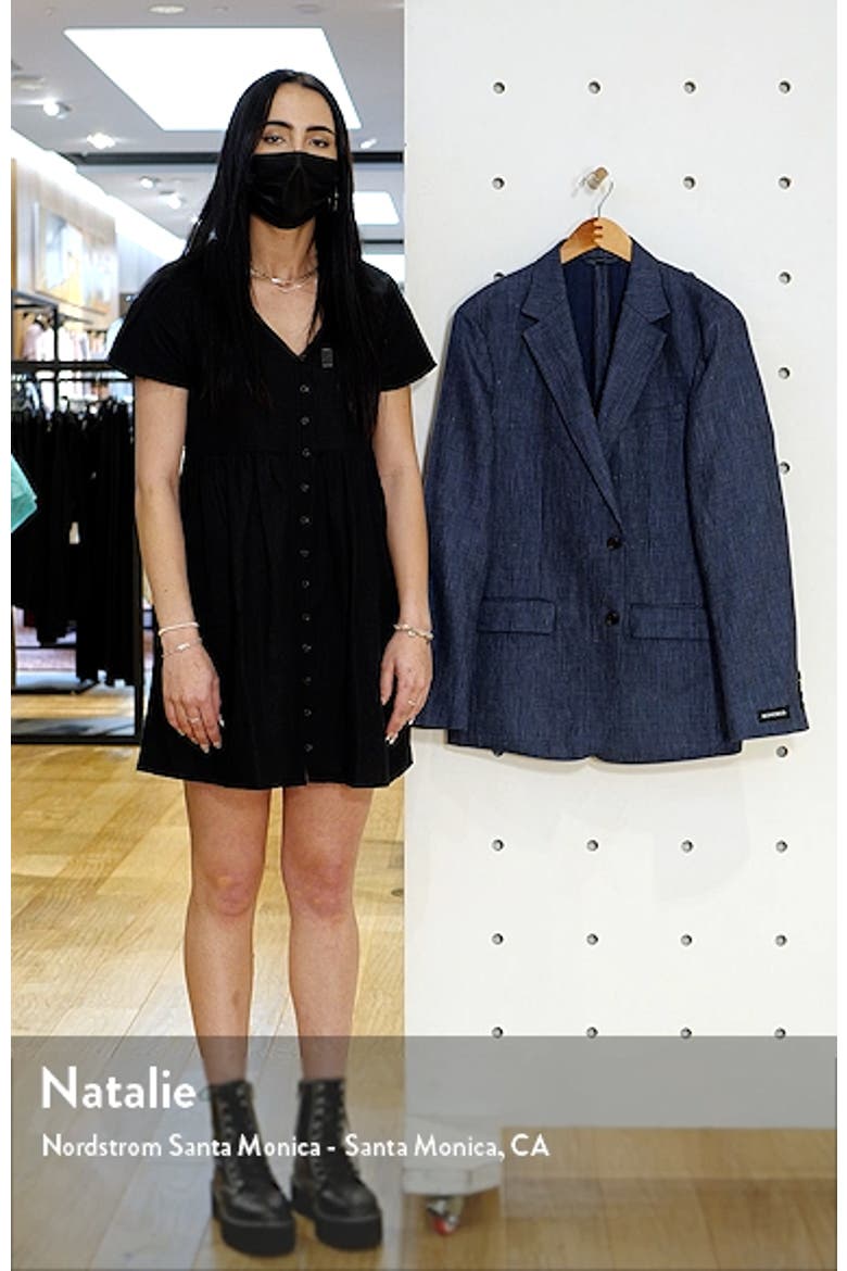 Slim Fit Unconstructed Blazer video