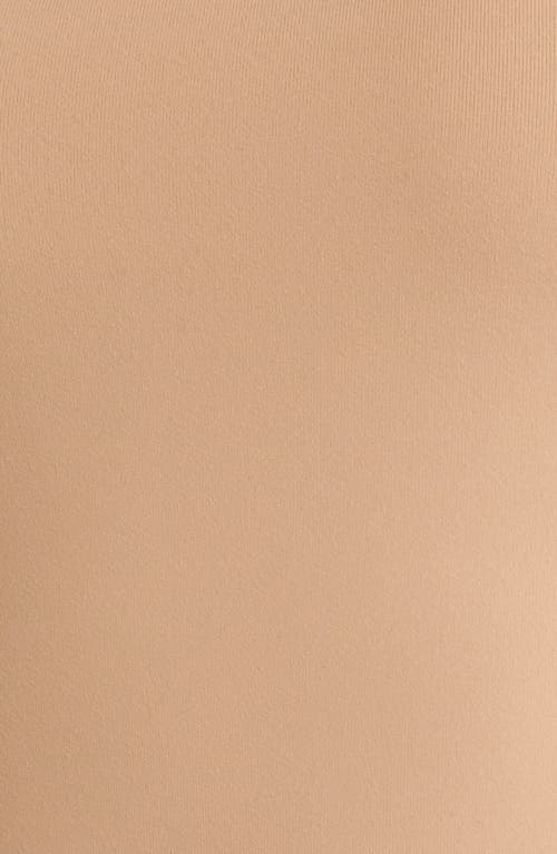 Shop Free People Intimately Fp She's So Sleek Thong Bodysuit In Tan