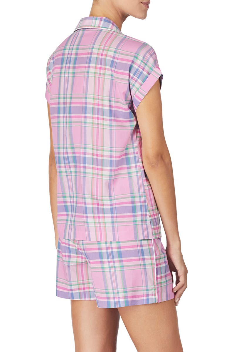 Lauren Ralph Lauren Plaid Short Pajamas, Alternate, color, 
