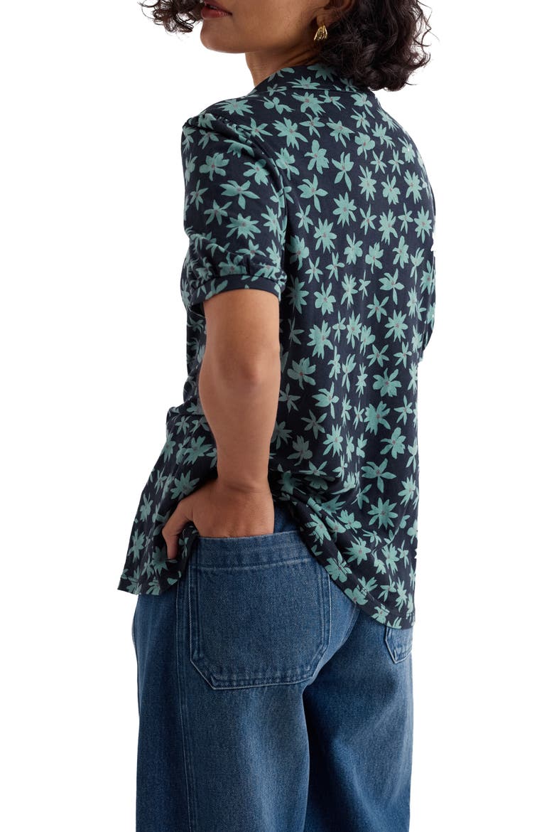 Embrace Floral Button-Up Shirt, Alternate, color, TROPIC BLOOM MARITIME