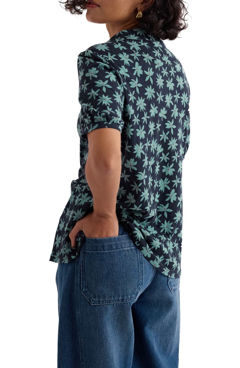 Seasalt Cornwall Embrace Floral Button-Up Shirt, Alternate, color, Tropic Bloom Maritime