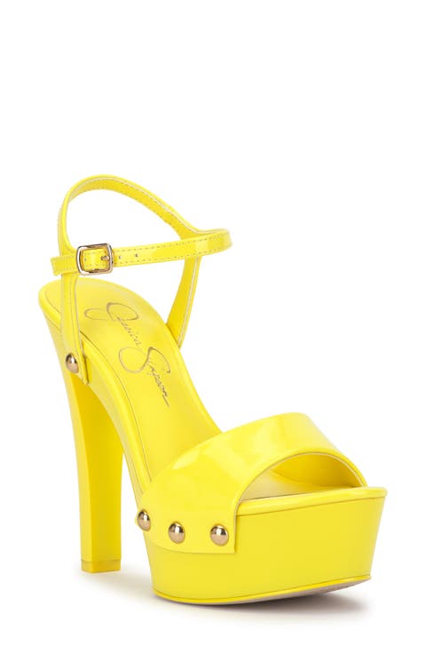 Calenta Ankle Strap Platform Sandal (Women)