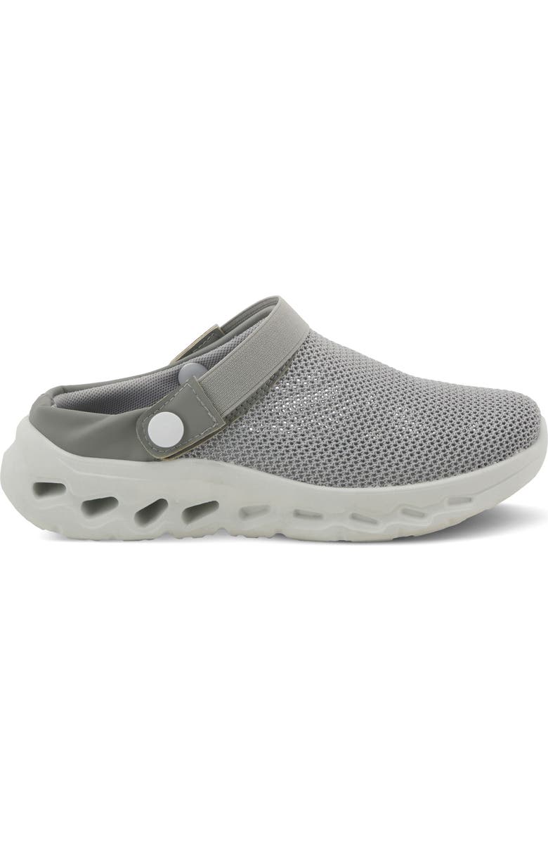 Flexus by Spring Step Nix Clog Sneaker, Alternate, color, Grey