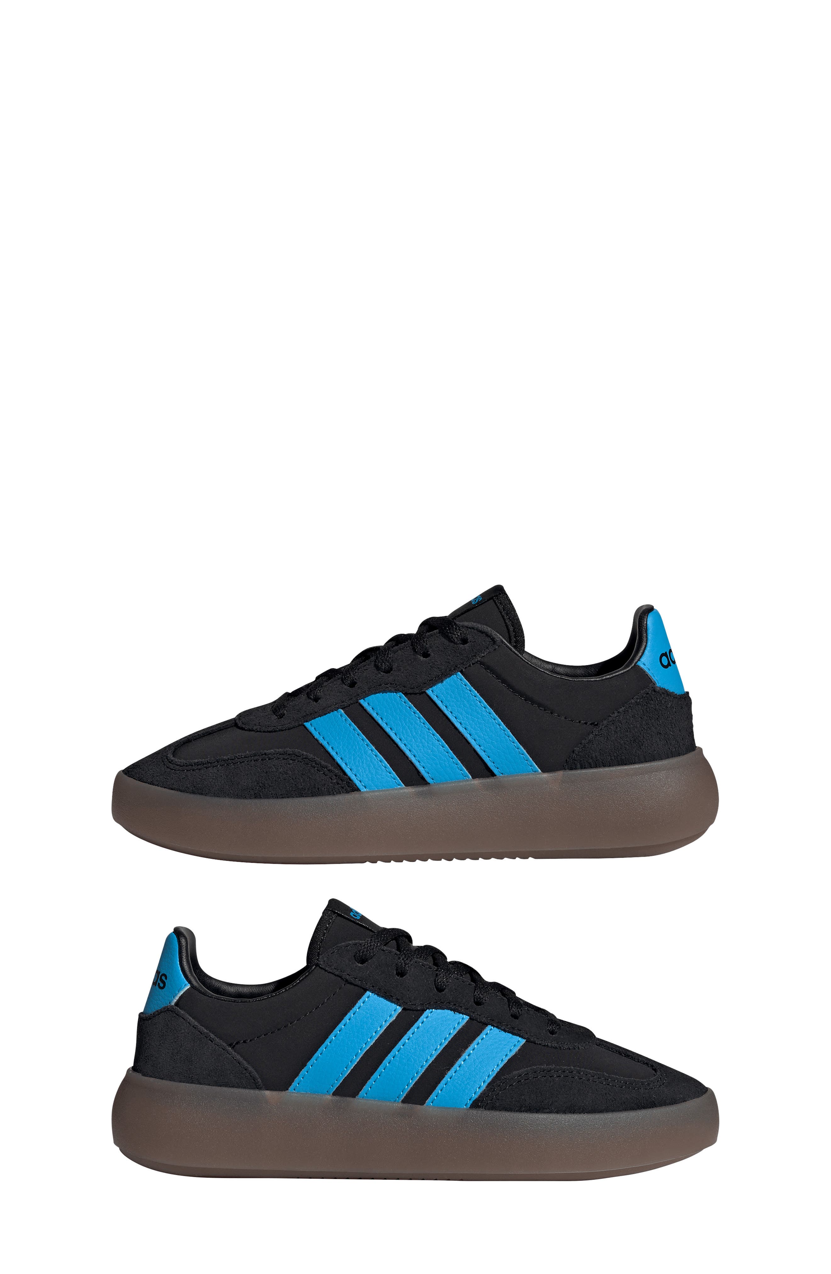 adidas Kids' Barreda Decode Sneaker, Alternate, color, Black/ Aquamarine/ Gum