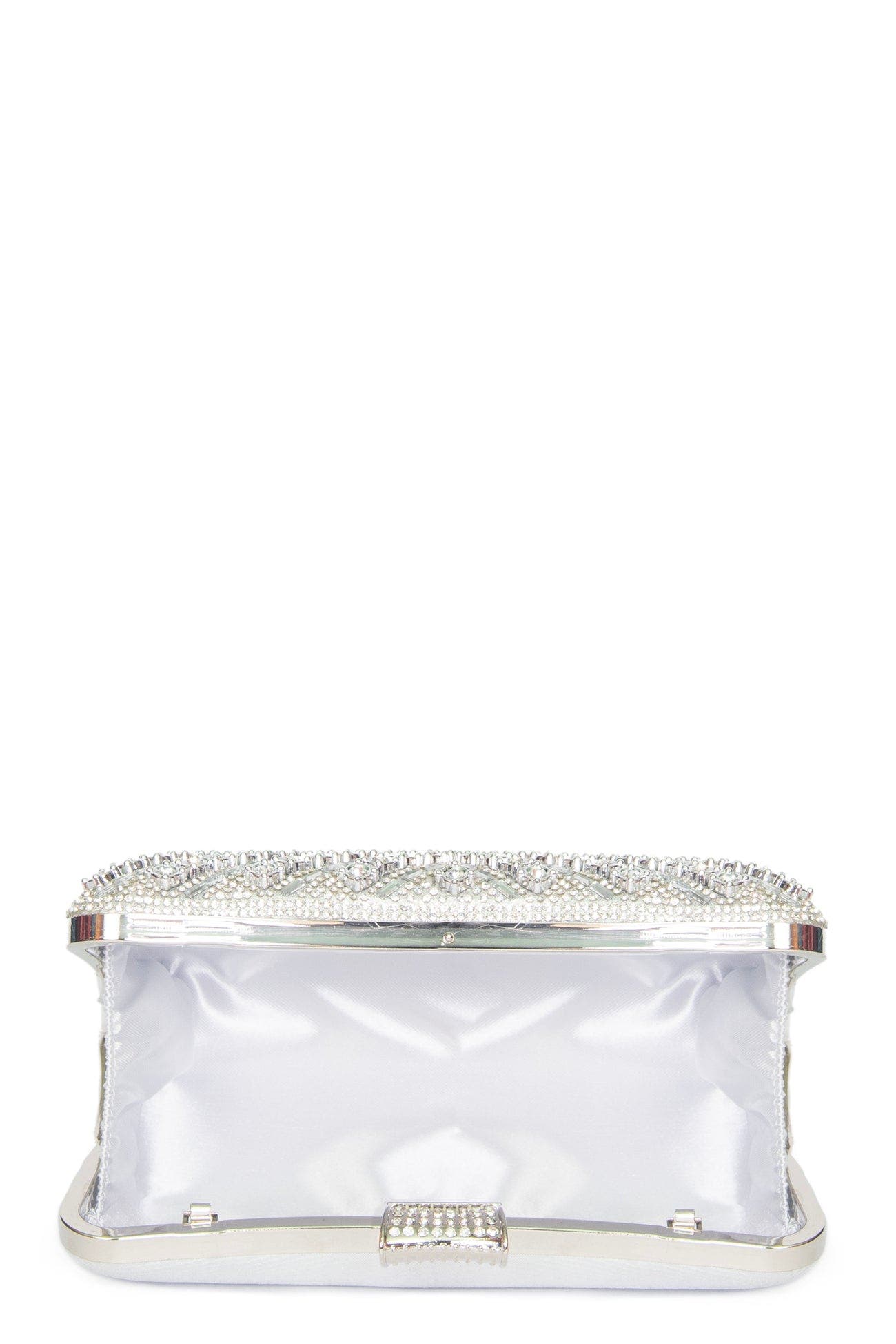 Addy Clutch, Alternate, color, SILVER