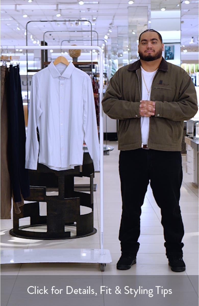 Commuter Slim Fit Button-Up Shirt, sales video thumbnail