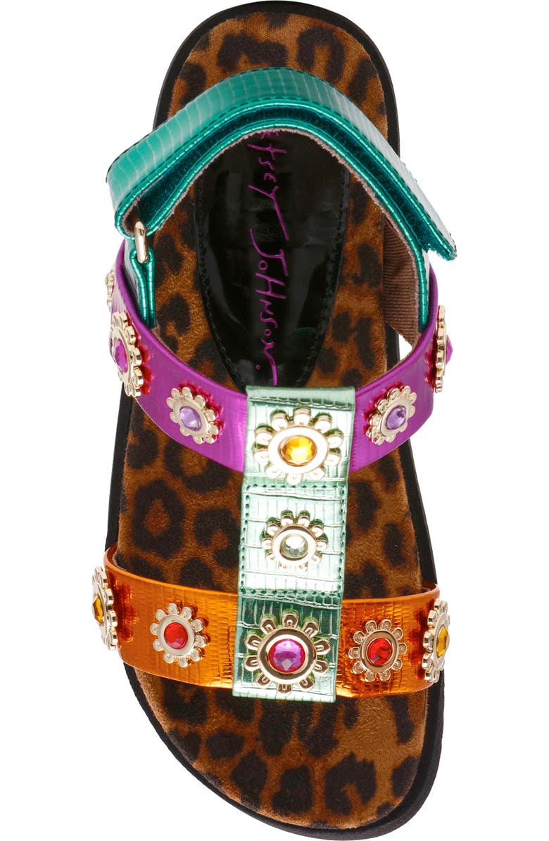 Betsey Johnson Kids' Madox Sandal, Alternate, color, Metallic Multi