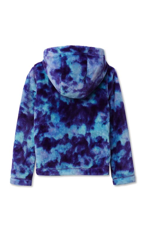 Lands' End Girls Softest Fleece Jacket In Purple