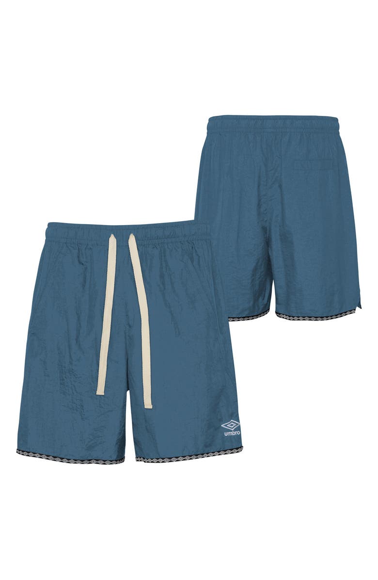 Umbro Solid Crinkle Nylon Shorts, Alternate, color,