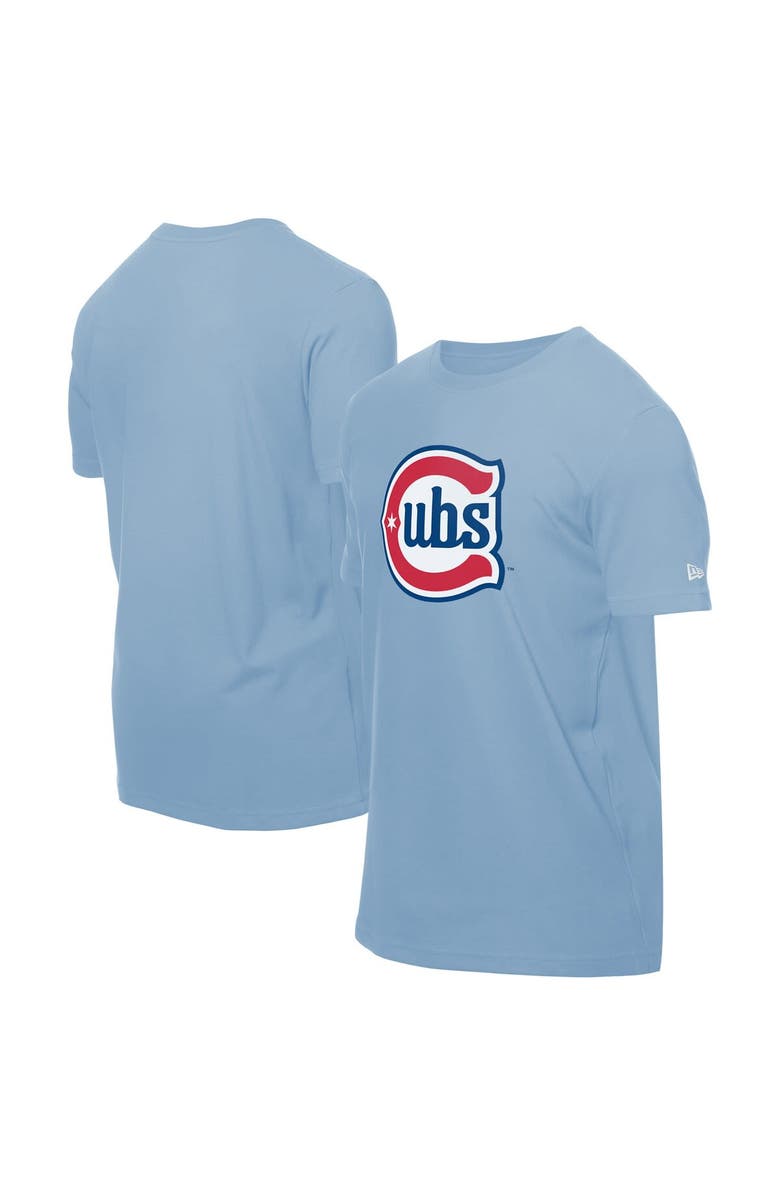 New Era Men's New Era Light Blue Chicago Cubs Star Alternate Logo T-Shirt, Main, color, Light Blue