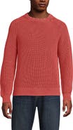 Lands' End Drifter Cotton Crewneck Sweater
