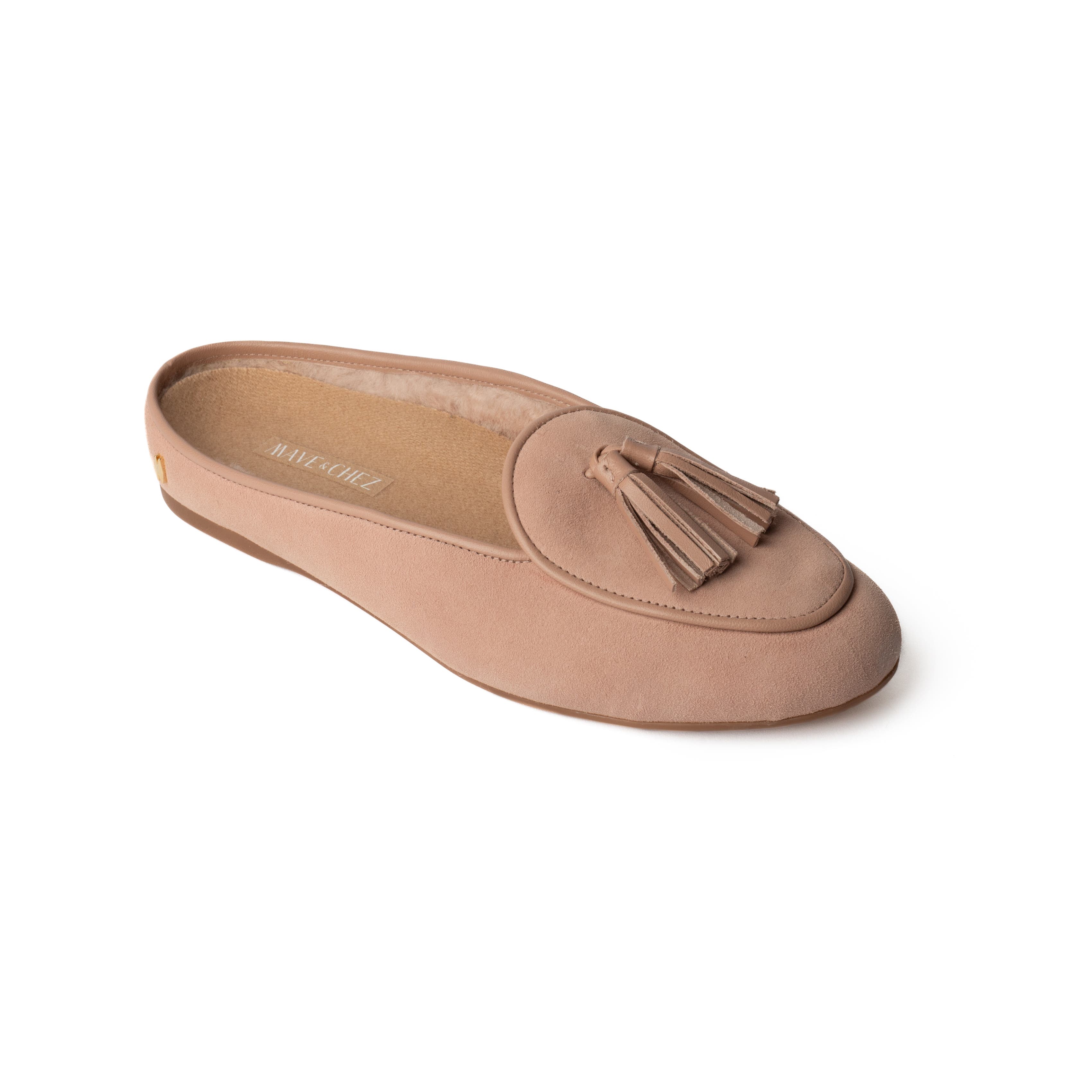 Mave & Chez The Frida - Backless Mule, Main, color, Blush