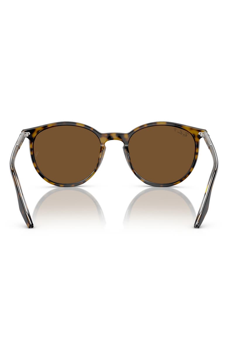 Ray-Ban 51mm Polarized Phantos Sunglasses, Alternate, color, Havana