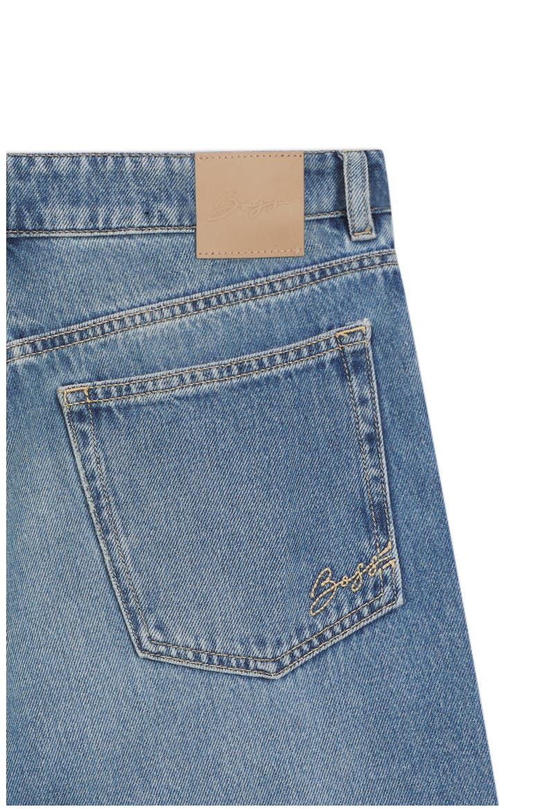Ada High Waist Wide Leg Jeans, Alternate, color, OPEN BLUE