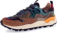 Flower MOUNTAIN Yamano 3 Suede & Wool Knit Sneaker