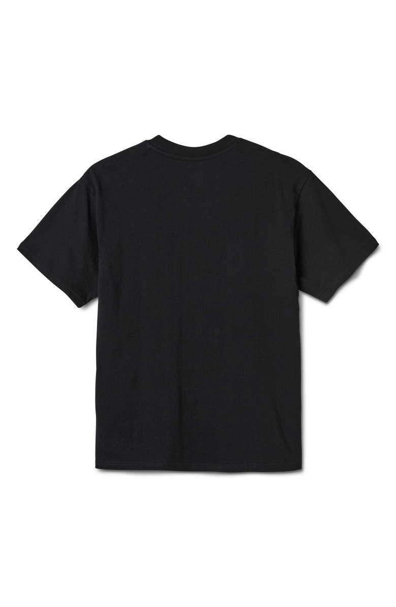 Maui & Sons Nova Boxy Cotton T-Shirt, Alternate, color, Black