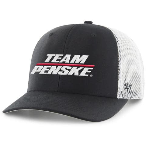 Men's '47 Black/White Team Penske Trucker Adjustable Hat
