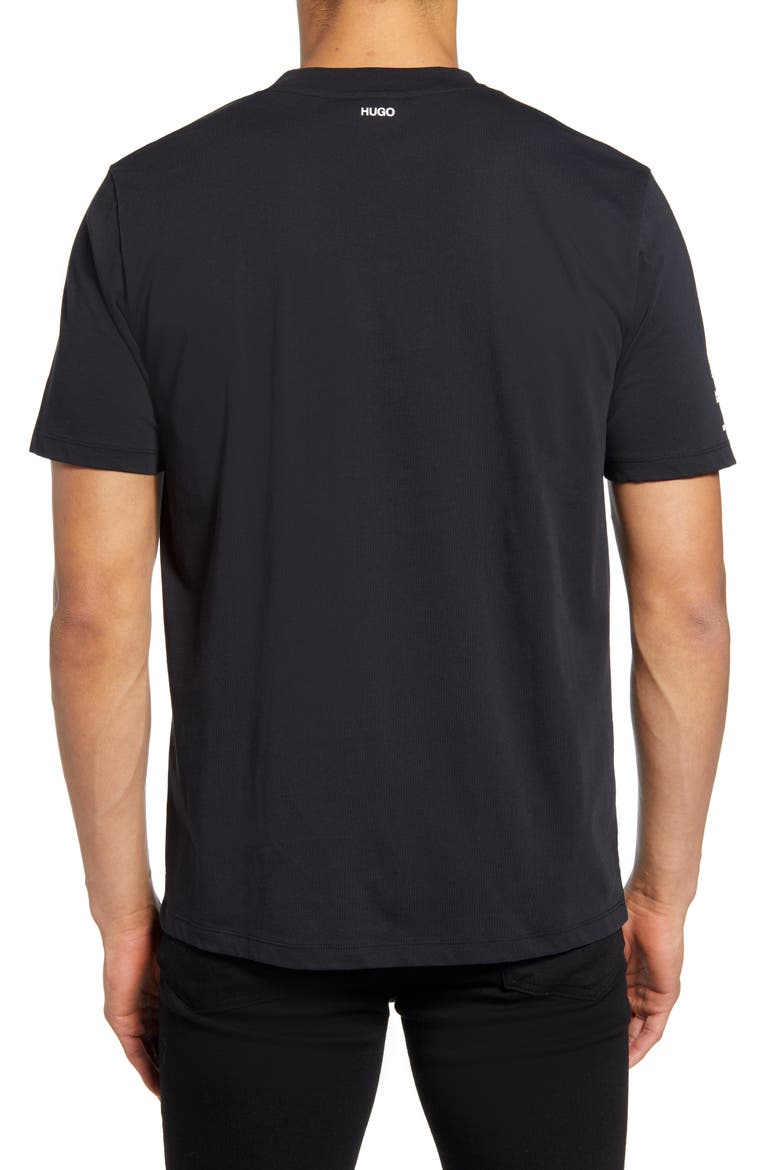 Dweet Graphic Tee, Alternate, color, BLACK