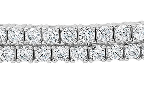 Crislu Round Cubic Zirconia Adjustable Wrap Bracelet In Silver