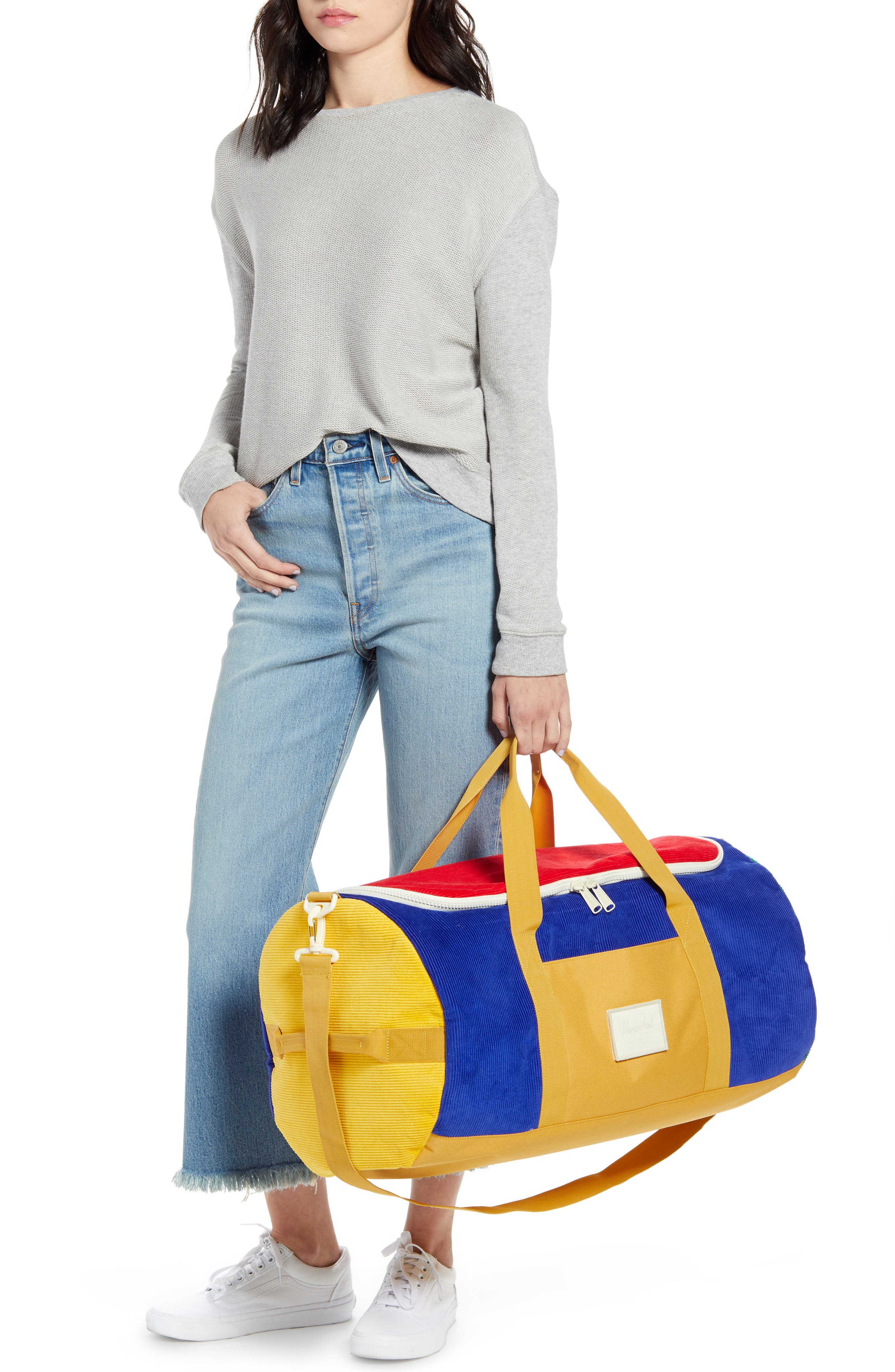 Herschel Supply Co. Sutton Colorblock Duffle Bag, Alternate, color, 