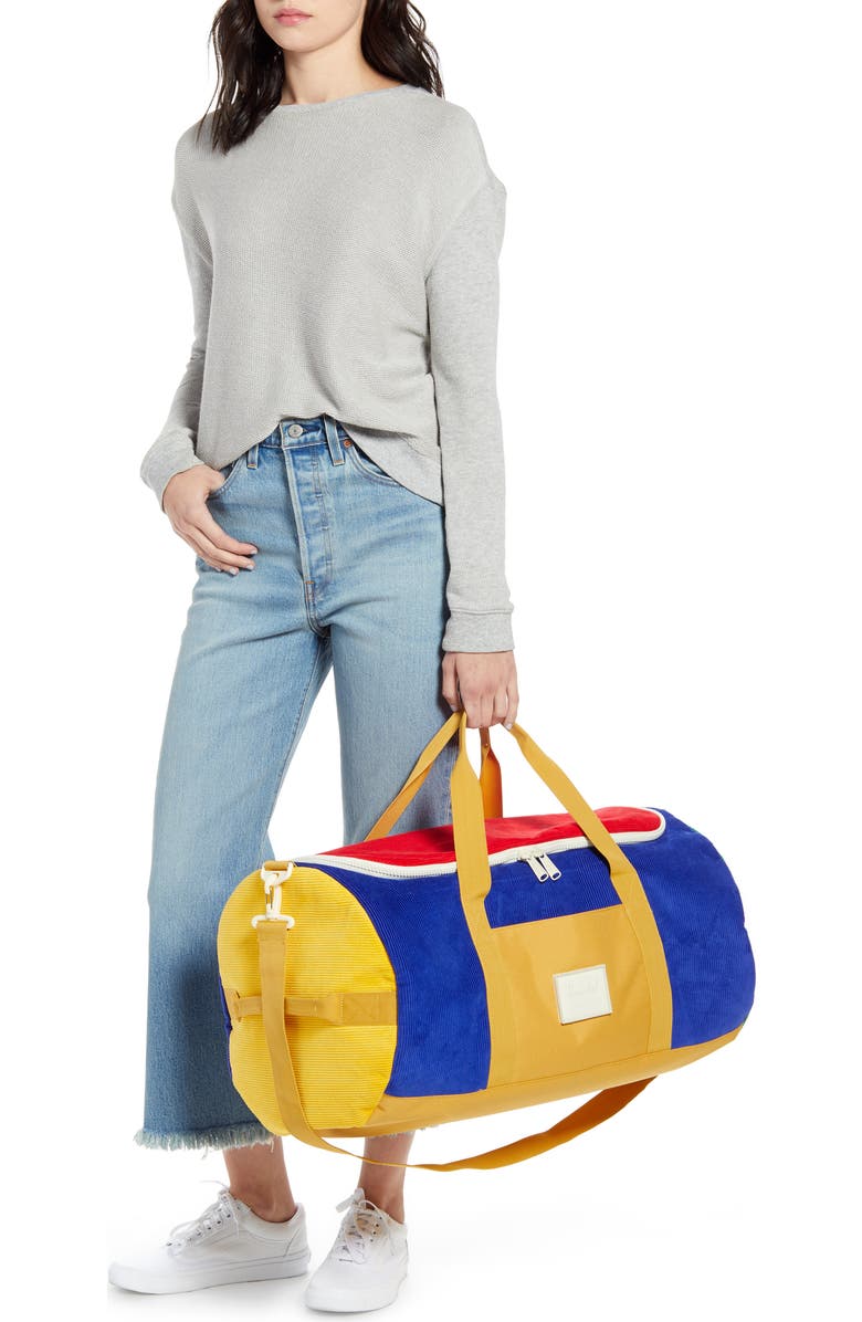 Herschel Supply Co. Sutton Colorblock Duffle Bag, Alternate, color,