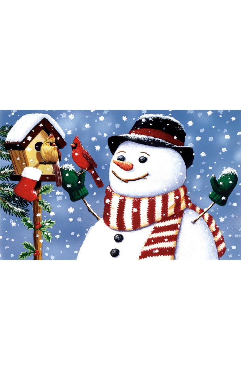 Sunsout Snowman/Birdhouse 300 piece Jigsaw Puzzle for Adults, Alternate, color, Multicolor