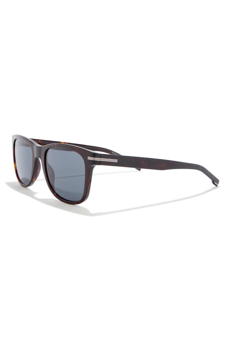 52mm Square Sunglasses, Alternate, color, HAVANA