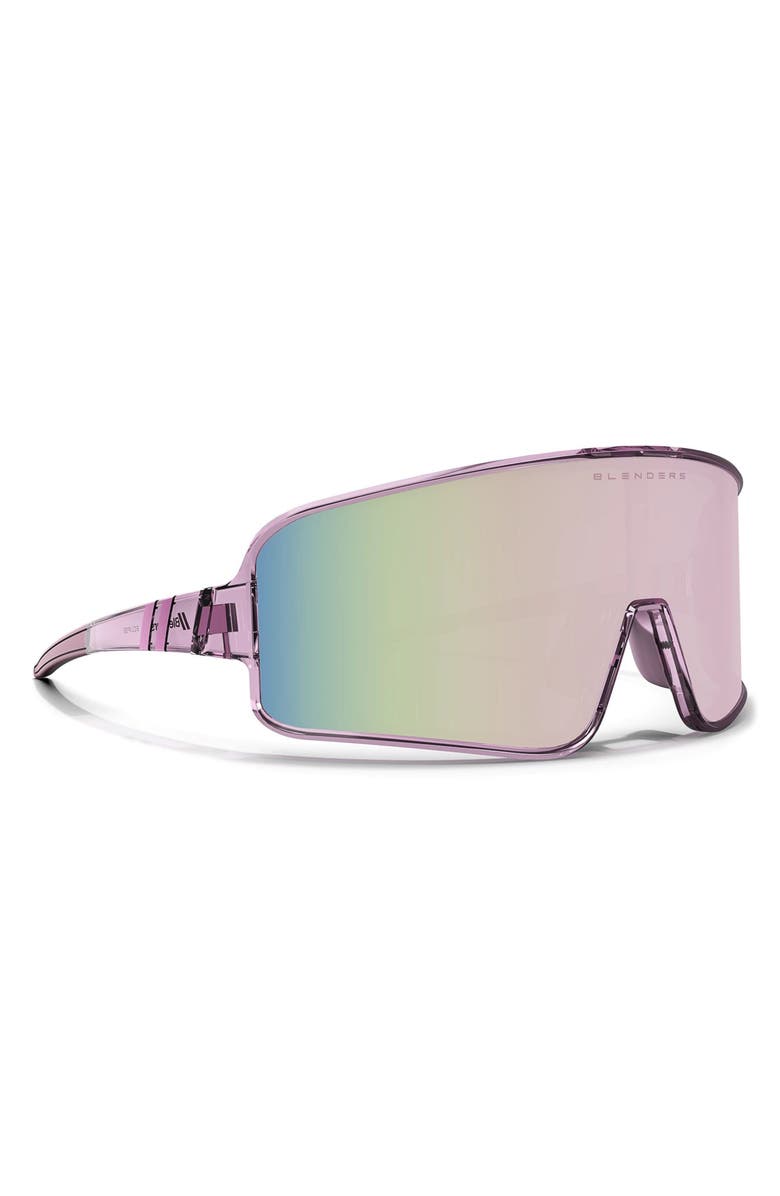 Blenders Eyewear Eclipse 99mm Polarized Shield Sunglasses, Alternate, color, 