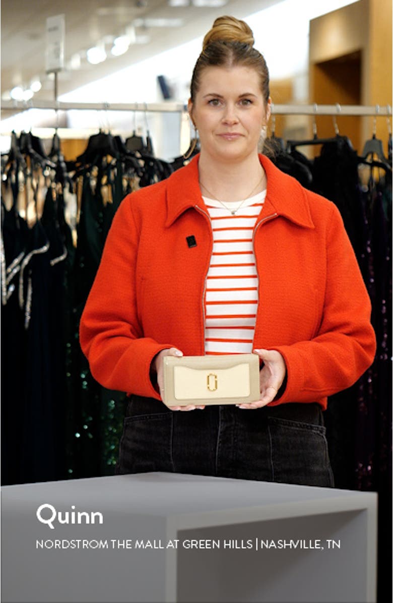 The Utility Snapshot DTM Saffiano Leather Wallet, sales video thumbnail