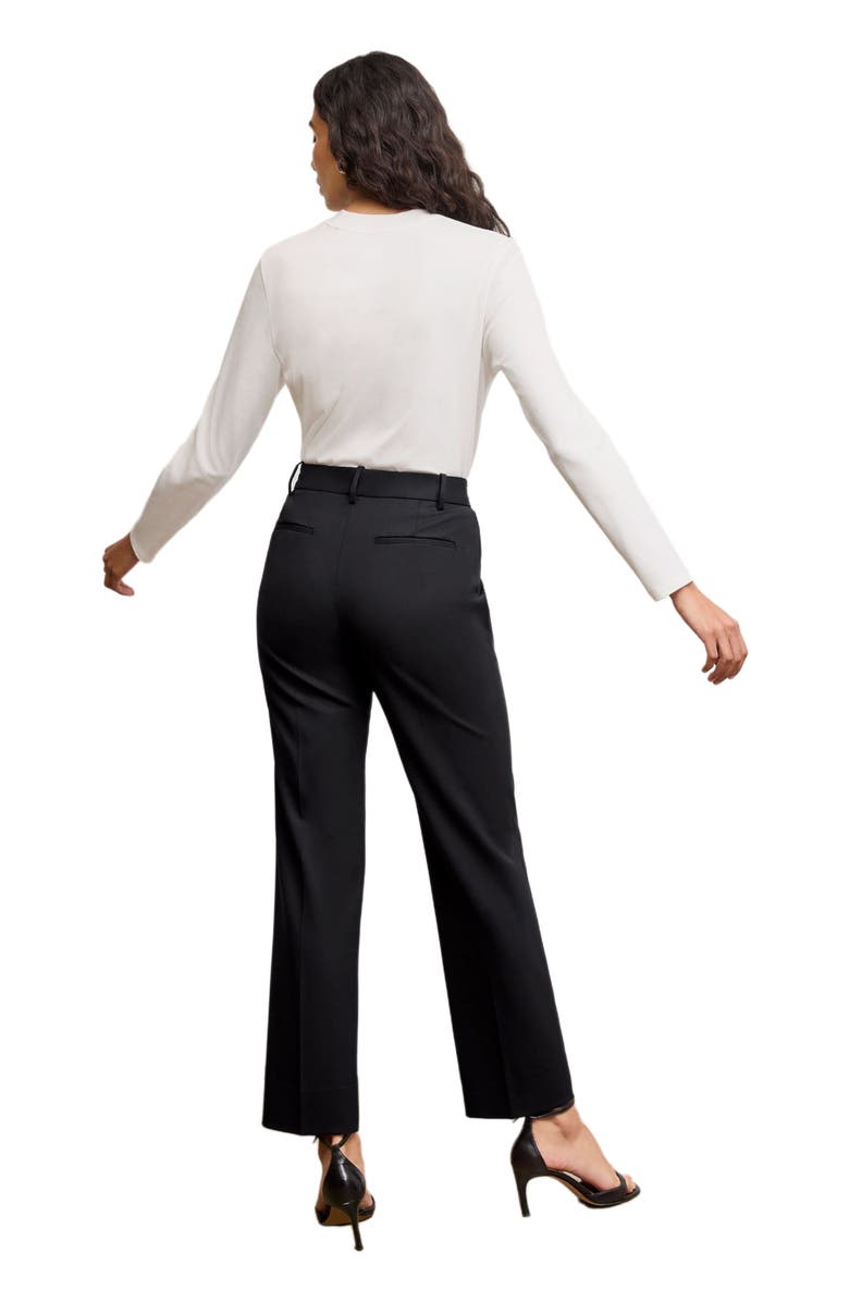 M.M.LaFleur Raquel Long-Sleeve Tee - Organic Pima Cotton, Alternate, color, White