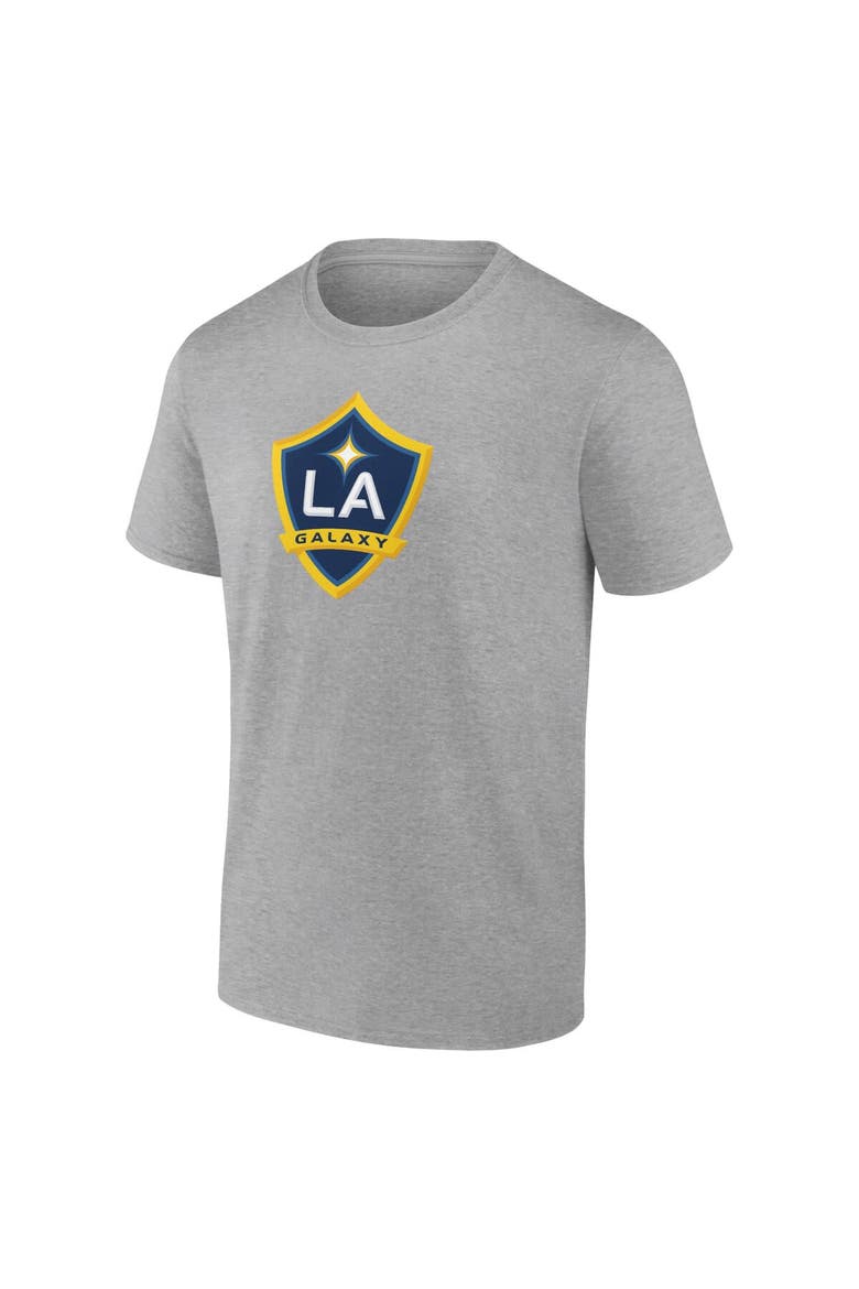 Men's Fanatics Branded Steel LA Galaxy Logo T-Shirt, Alternate, color, Steel