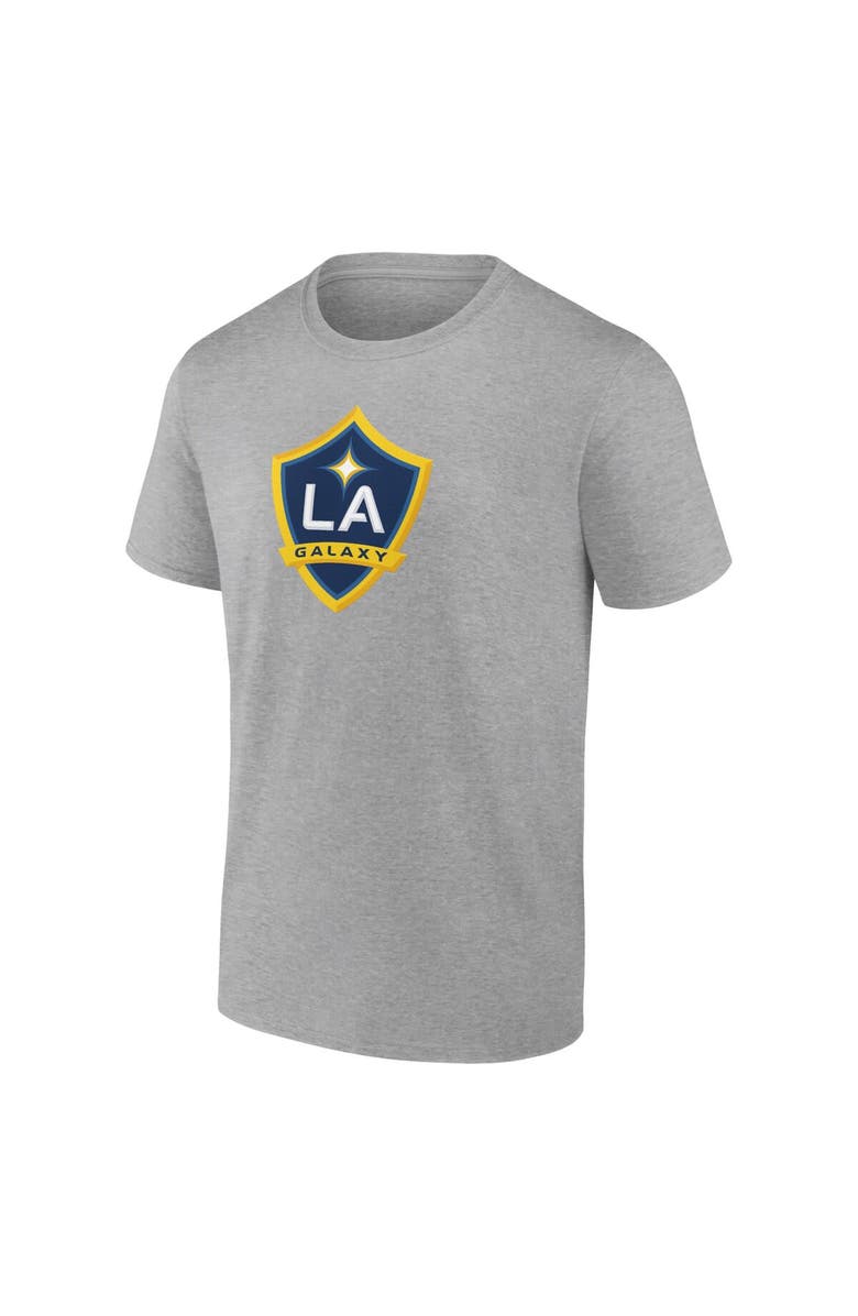 FANATICS Men's Fanatics Branded Steel LA Galaxy Logo T-Shirt, Alternate, color, Steel