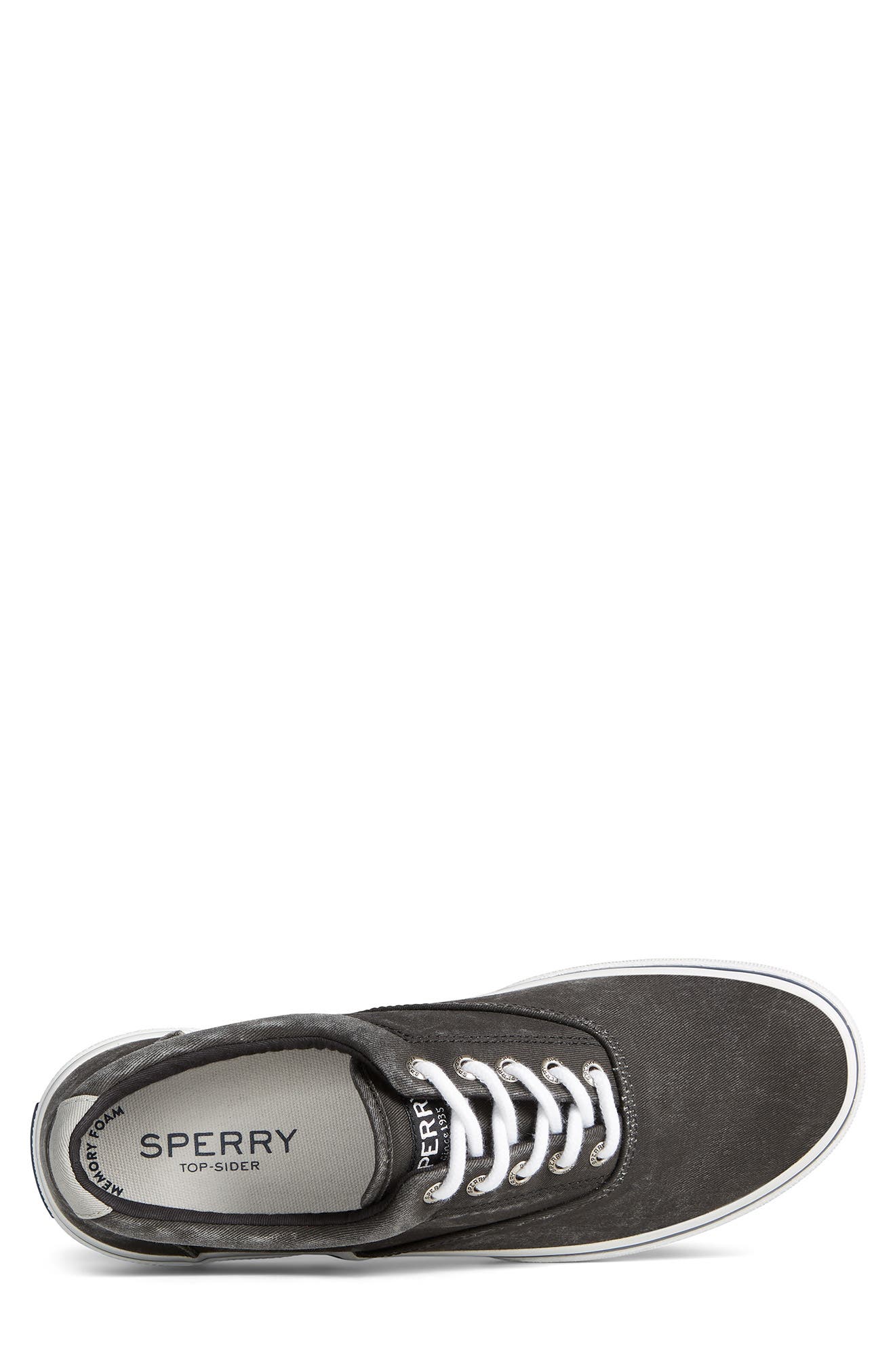Sperry Halyard Saltwashed Low Top Sneaker - Wide Width Available, Alternate, color, 