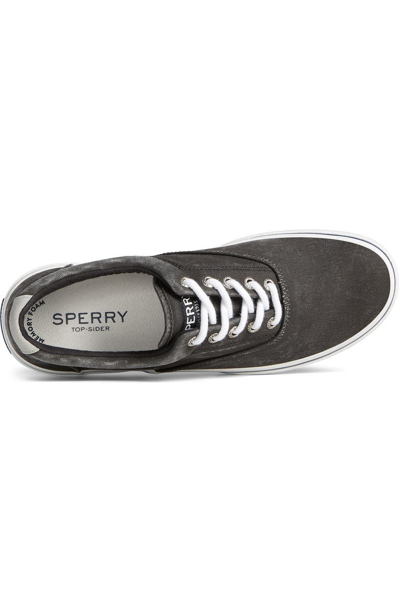 Sperry Halyard Saltwashed Low Top Sneaker - Wide Width Available, Alternate, color,