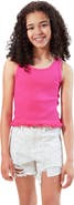Truce Kids' Fringe Hem Cotton Tank Top