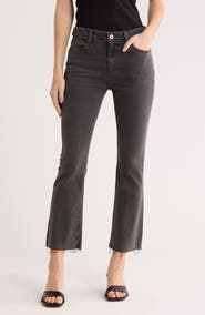 AG Farrah Mid Rise Crop Bootcut Jeans