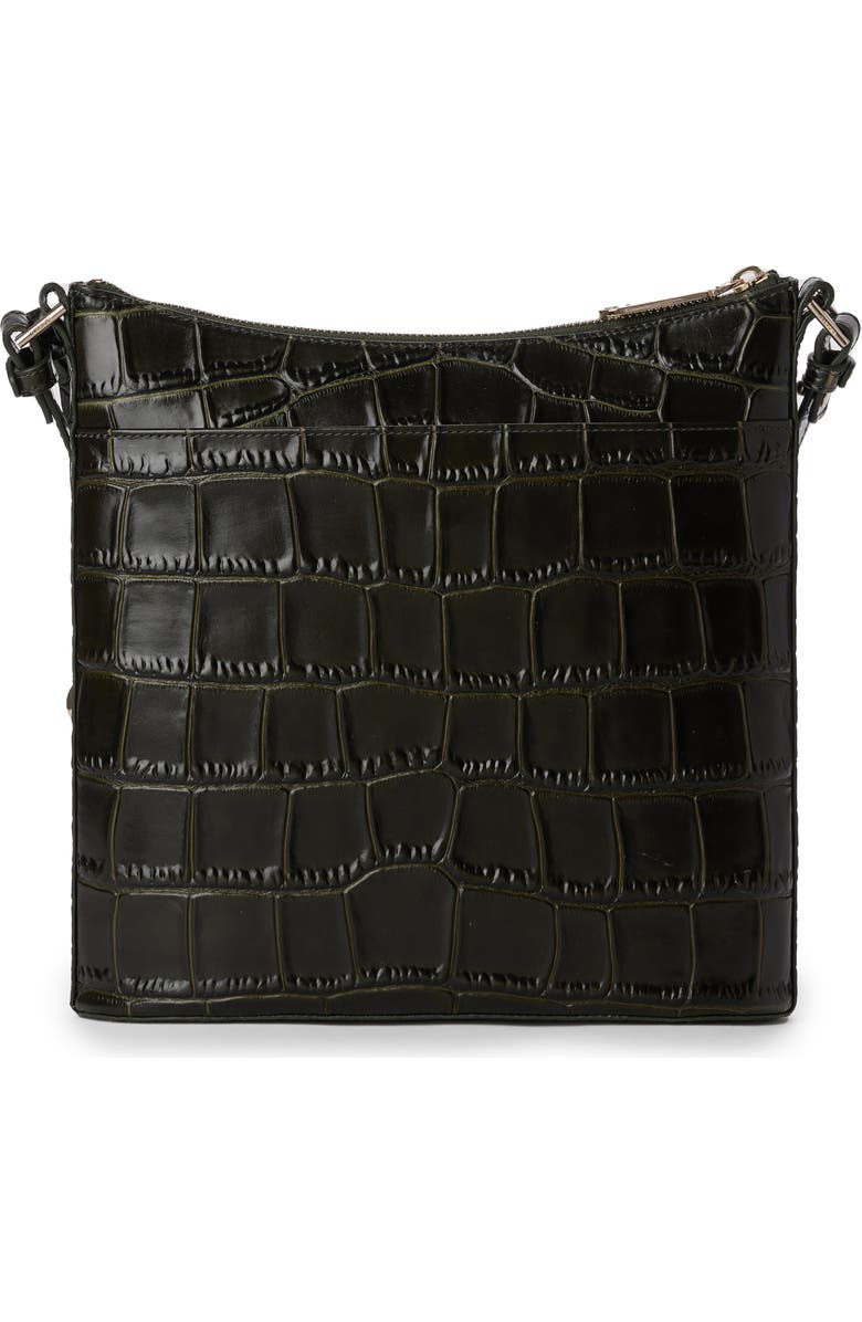 Brahmin Katie Croc Embossed Leather Crossbody Bag, Alternate, color,